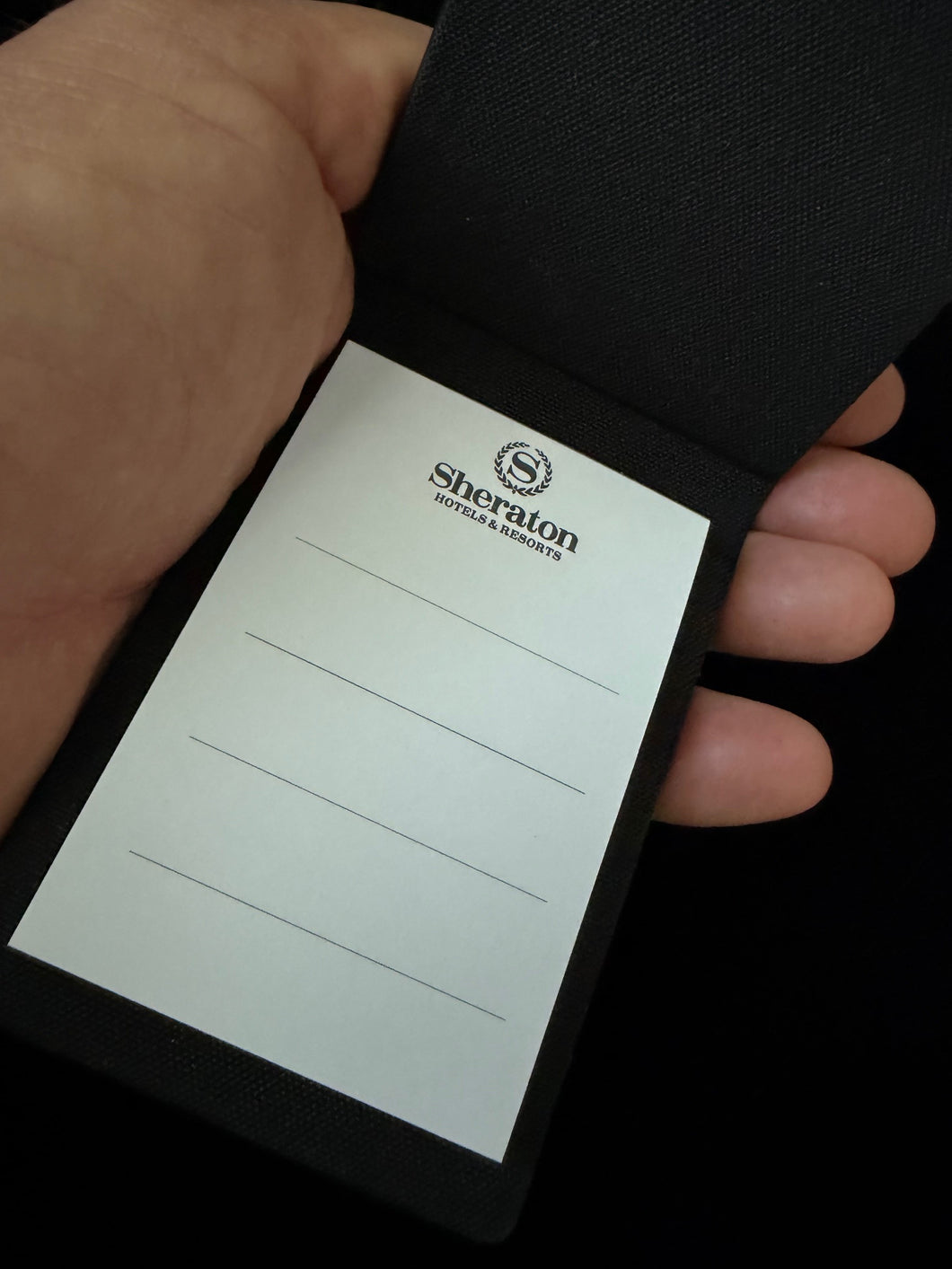 Sheraton Branded Pads for Lumen Mini
