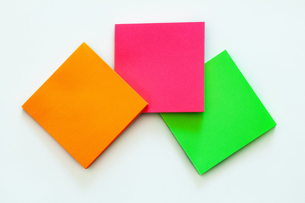 Sven Notes - NEON EDITION (3 Neon Sticky Notes Style Pads)
